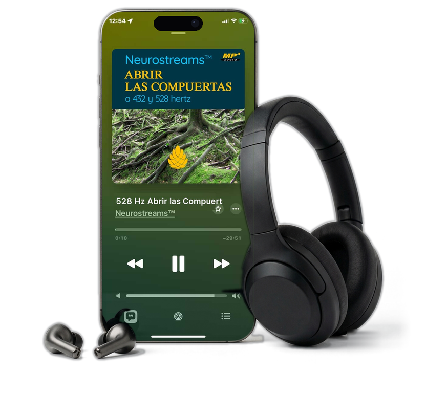 Abrir las Compuertas para la tensión arterial en el smartphone con auriculares