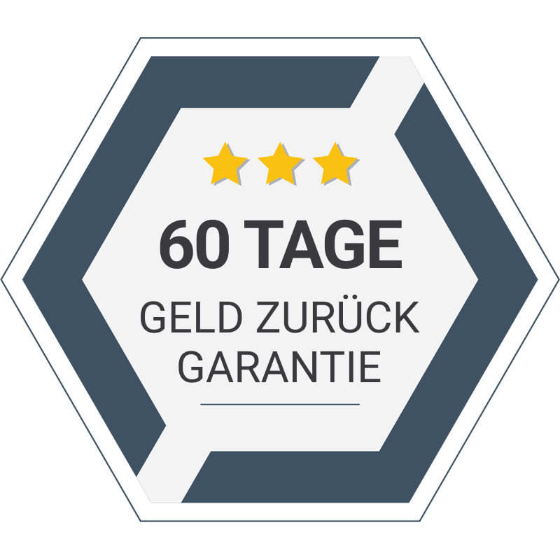 60-day money-back guarantee