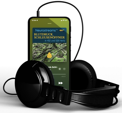 Pressure Release on a smartphone with headphones