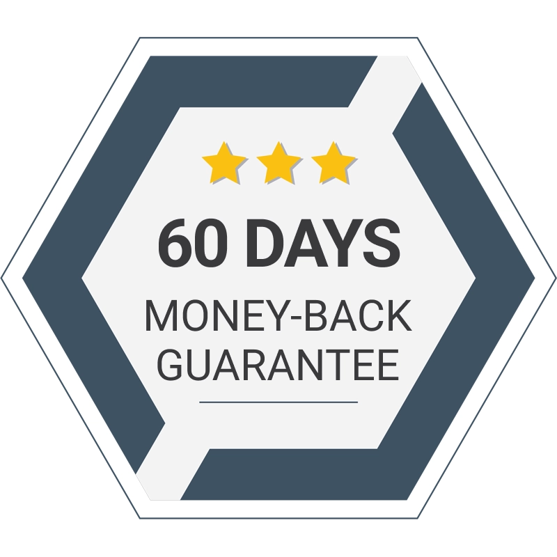 60-day money-back guarantee